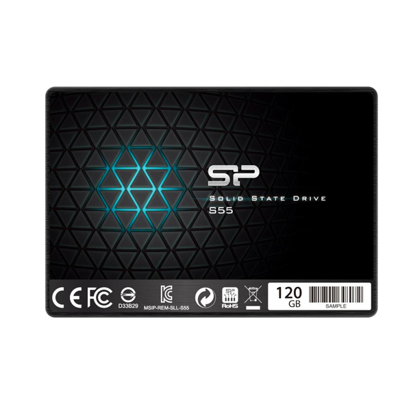 Kép Drive Silicon Power S55 SP120GBSS3S55S25 (120 GB, 2.5 Inch, SATA III)