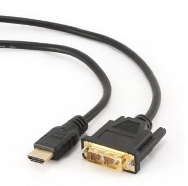 Kép Kábel GEMBIRD CC-HDMI-DVI-6 (HDMI M - DVI-D M 1,8m black color)