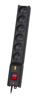 Kép Túlfeszültség védő - elosztó Lestar LX 610 G-A K.:CZ 3.0M (3m, black color)