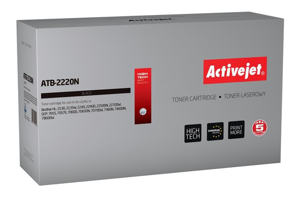 Kép Toner tintapatron Activejet ATB-2220N (replacement Brother TN-2220/TN-2010 Supreme 2 600 pages black)