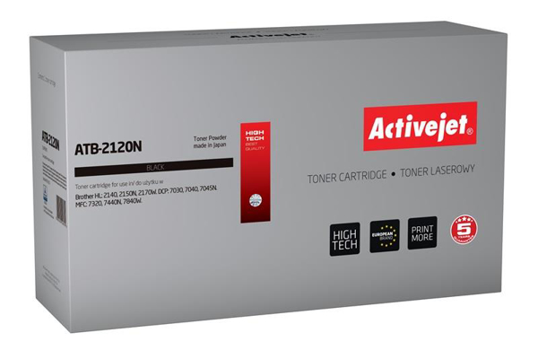 Kép Toner tintapatron Activejet ATB-2120N (replacement Brother TN-2120 Supreme 2 600 pages black)