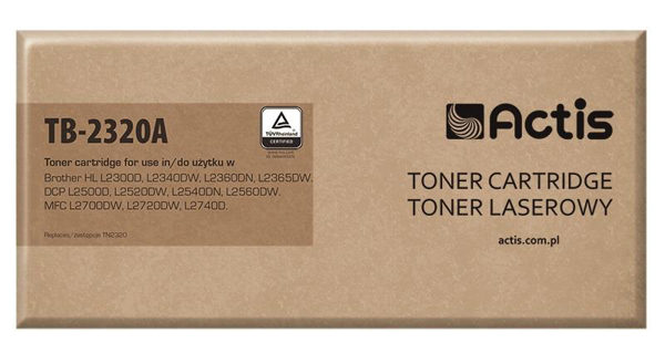 Kép Toner tintapatron ACTIS TB-2320A (replacement Brother TN-2320 Supreme 2 600 pages black)