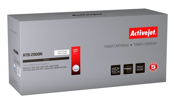 Kép Toner tintapatron Activejet ATB-2000N (replacement Brother TN-2000/TN-2005 Supreme 2 500 pages black)