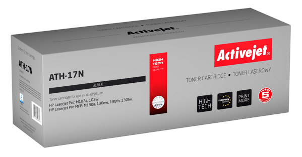 Kép Toner tintapatron Activejet ATH-17N (replacement HP 17A CF217A Supreme 1 600 pages black)