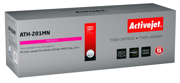 Kép Toner tintapatron Activejet ATH-201MN (replacement HP 201A CF403A Supreme 1 400 pages Magenta)