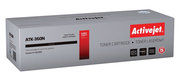 Kép Toner tintapatron Activejet ATK-360N (replacement Kyocera TK-360 Supreme 20 000 pages black)