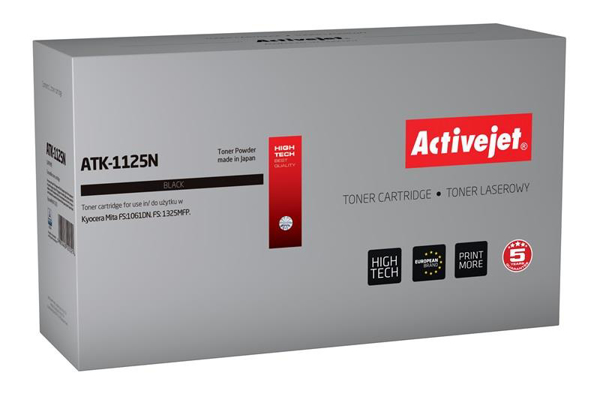 Kép Toner tintapatron Activejet ATK-1125N (replacement Kyocera TK-1125 Supreme 2 100 pages black)