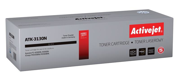 Kép Toner tintapatron Activejet ATK-3130N (replacement Kyocera TK-3130 Supreme 25 000 pages black)