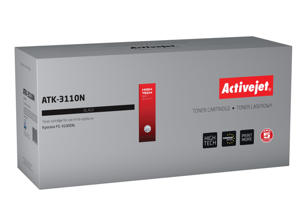 Kép Toner tintapatron Activejet ATK-3110N (replacement Kyocera TK-3110 Supreme 15 500 pages black)