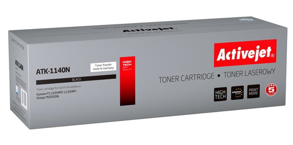 Kép Toner tintapatron Activejet ATK-1140N (replacement Kyocera TK-1140 Supreme 7 200 pages black)