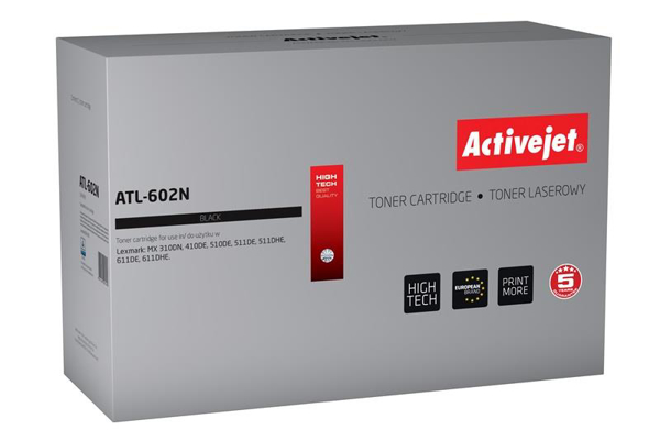 Kép Toner tintapatron Activejet ATL-602N (replacement Lexmark 60F2H00 Supreme 10 000 pages black)
