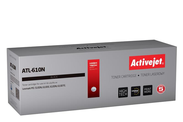 Kép Toner tintapatron Activejet ATL-610N (replacement Lexmark 50F2U0E Supreme 20 000 pages black)