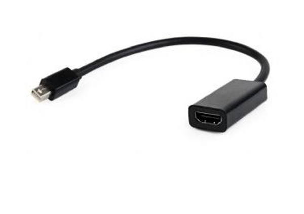 Kép Gembird A-MDPM-HDMIF-02 kábel interface/gender adapter Mini Displayport HDMI Black