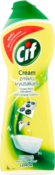 Kép Cif Cream Lemon Milk with Micro-Crystals 540 g