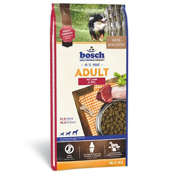 Kép Bosch 01030 Adult Lamb & Rice 3kg