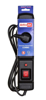 Kép Activejet COMBO 3GN 3M black power strip with cord