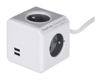 Kép Allocacoc PowerCube Extended USB E(FR), 3m power extension 4 AC outlet(s)