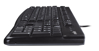 Kép Logitech Desktop MK120 Egér és billentyűzet USB QWERTY US International Black