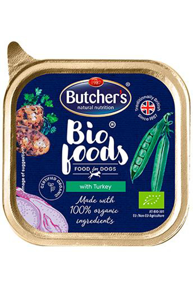 Kép Butcher's Pet Care Bio Foods Turkey Adult 150 g