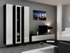 Kép Cama Living room cabinet set VIGO 2 black/white gloss
