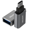 Kép UNITEK Y-A025CGY cable interface/gender adapter USB Type-C USB Type-A Metallic