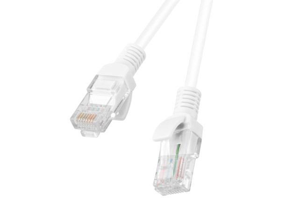Kép Lanberg PCU5-10CC-0150-W networking cable 1.5 m Cat5e U/UTP (UTP) White