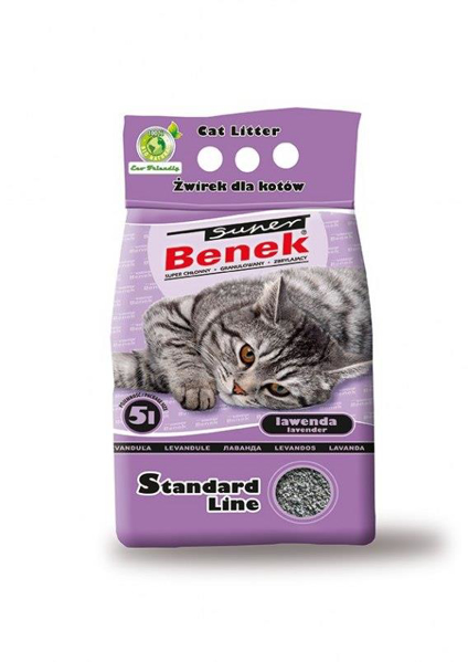 Kép Certech Super Benek Standard Lavender - Cat Litter Clumping 5 l
