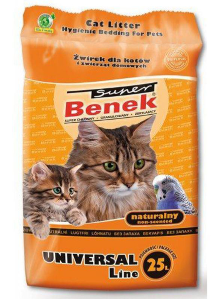 Kép Certech Super Benek Universal Natural - Cat Litter Clumping 25 l