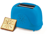 Kép Toaster Esperanza Smiley EKT003B (750W, blue color)