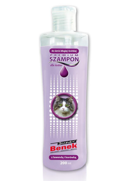 Kép Certech Shampoo with lavender and blueberry for cats Premium 200 ml