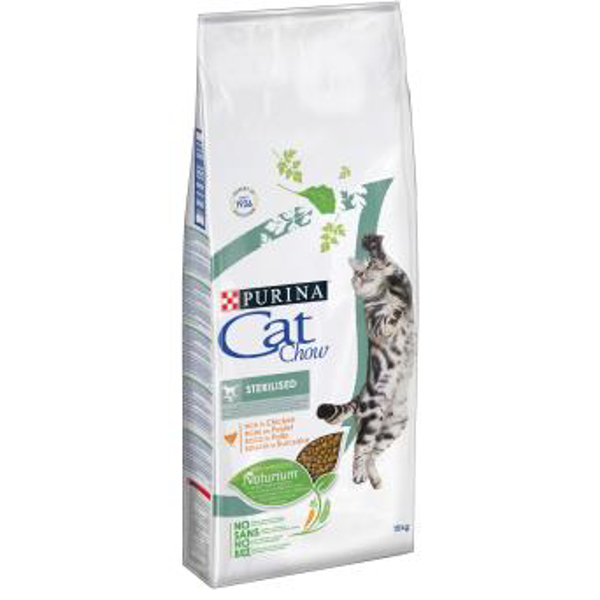Kép Purina CAT CHOW STERILISED cats dry food 1.5 kg Adult Chicken