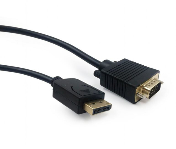 Kép Gembird CCP-DPM-VGAM-6 kábel interface/gender adapter DisplayPort VGA Black
