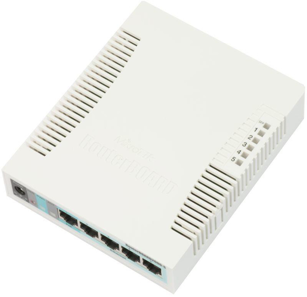 Kép Mikrotik RB260GS Gigabit Ethernet (10/100/1000) Power over Ethernet (PoE) White