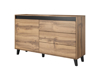 Kép Cama chest of drawers NORD wotan oak/antracite