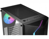 Kép MSI MAG VAMPIRIC 100R 'V100R' Mid Tower Gaming Computer Case (Black, 1x 120mm ARGB PWM Fan, 1x 120mm PWM Fan, RGB Front Panel, Tempered Glass Panel, ATX, mATX, mini-ITX)