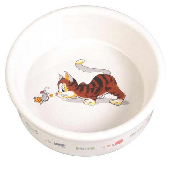 Kép TRIXIE Porcelain bowl for a cat 0,2L/11cm