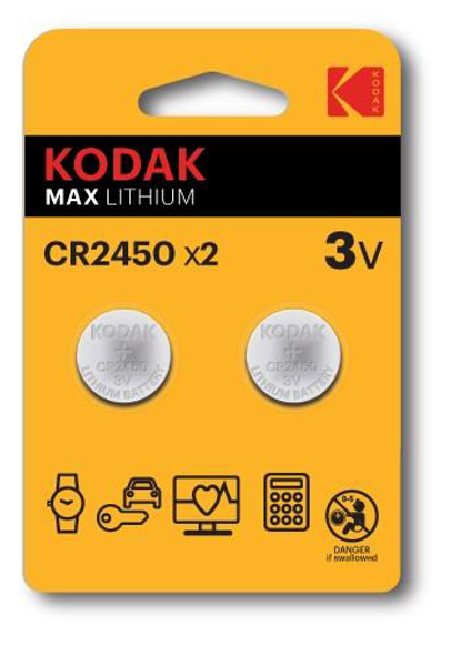 Kép Kodak CR2450 Single-use battery Lithium
