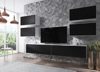 Kép Cama living room furniture set ROCO 2 (2xRO1 + 4xRO3) white/white/black