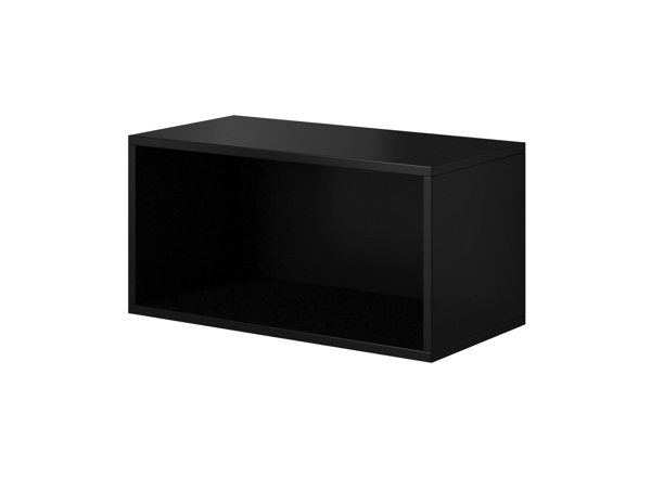 Kép Cama open storage cabinet ROCO RO4 75/37/37 black