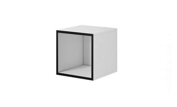 Kép Cama open cabinet ROCO RO6 37/37/39 white/black