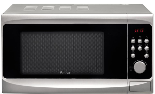 Kép Amica AMG20E70GSV Mikrohullámú sütő 20l 700W