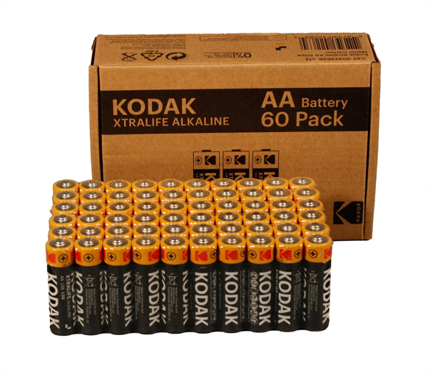 Kép Kodak XTRALIFE alkaline AA battery (60 pack) (30422636)