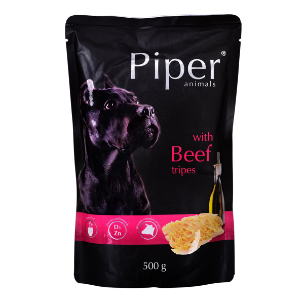 Kép DOLINA NOTECI Piper with beef stomachs, dog 500g