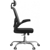 Kép Topeshop FOTEL DORY GRAY office/computer chair Padded seat Mesh backrest
