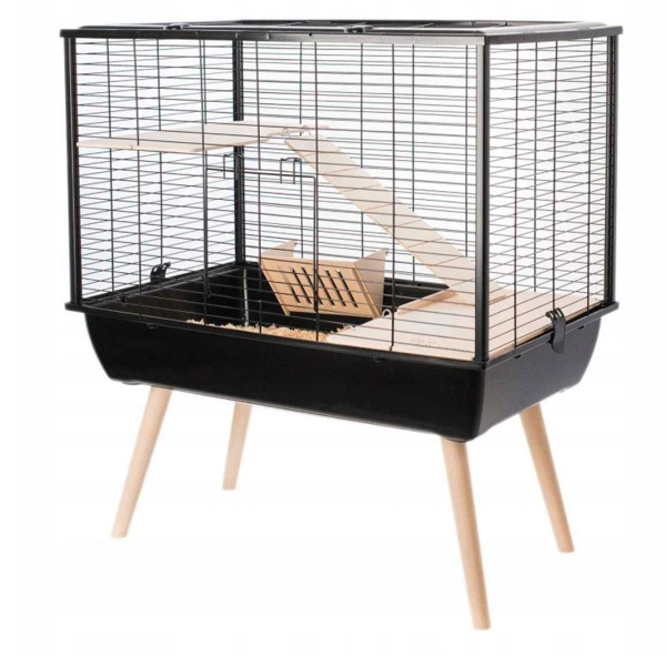 Kép Zolux Cage Neo Muki Large Rodents H58, black