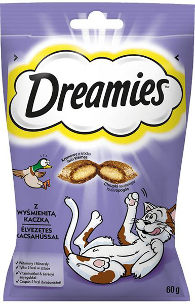 Kép Dreamies 5998749116500 dog / cat treat Snacks Duck 60 g