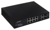 Kép PULSAR SF108 network switch Managed Fast Ethernet (10/100) Power over Ethernet (PoE) Black