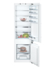 Kép Bosch Serie 6 KIS87AFE0 beépíthető kombinált hűtőszekrény 272 L E White