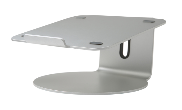 Kép 360° aluminium laptop stand POUT EYES 4 silver (POUT-01001S)