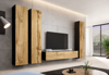 Kép Cama living room cabinet set VIGO 1 black/wotan oak